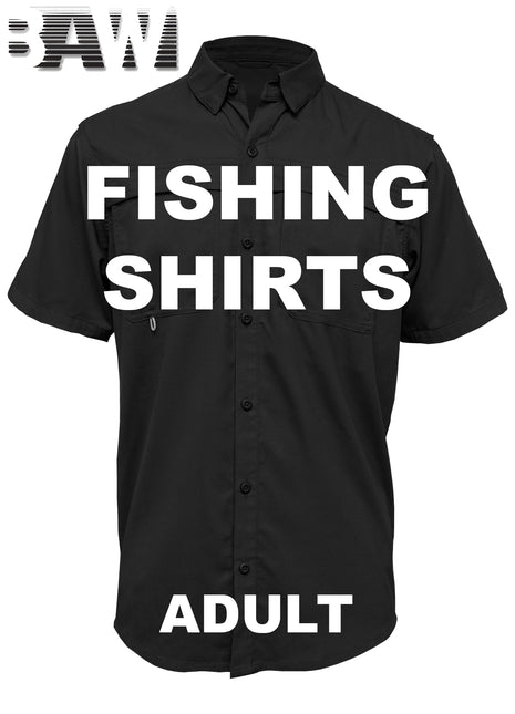 BAW® Short Sleeve Fishing Shirts