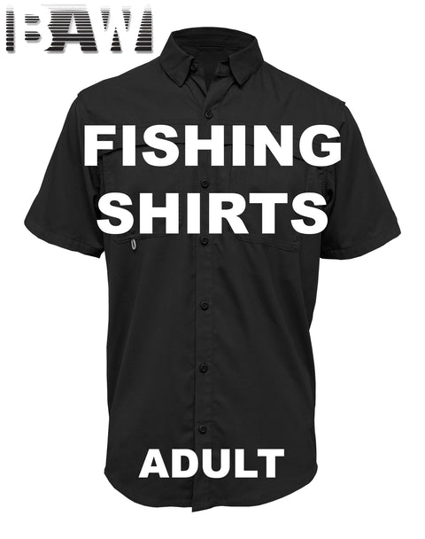 BAW® Short Sleeve Fishing Shirts