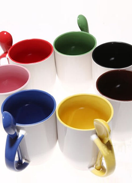 Sublimation Mug w/Spoon