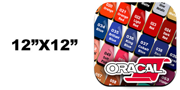 ORACAL® 651 12" X 12" Sheets