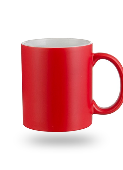 Dynamic Red Sublimation Magic Mug - 10 oz