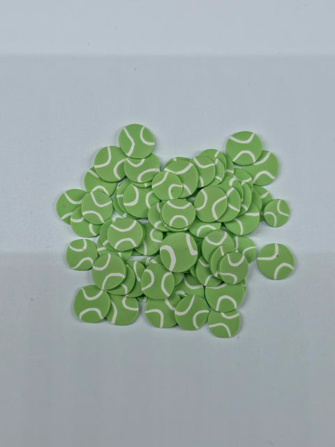 Sport Balls Clay Shapes Football, Basketball, Baseball, Softball, Tennis, Soccer