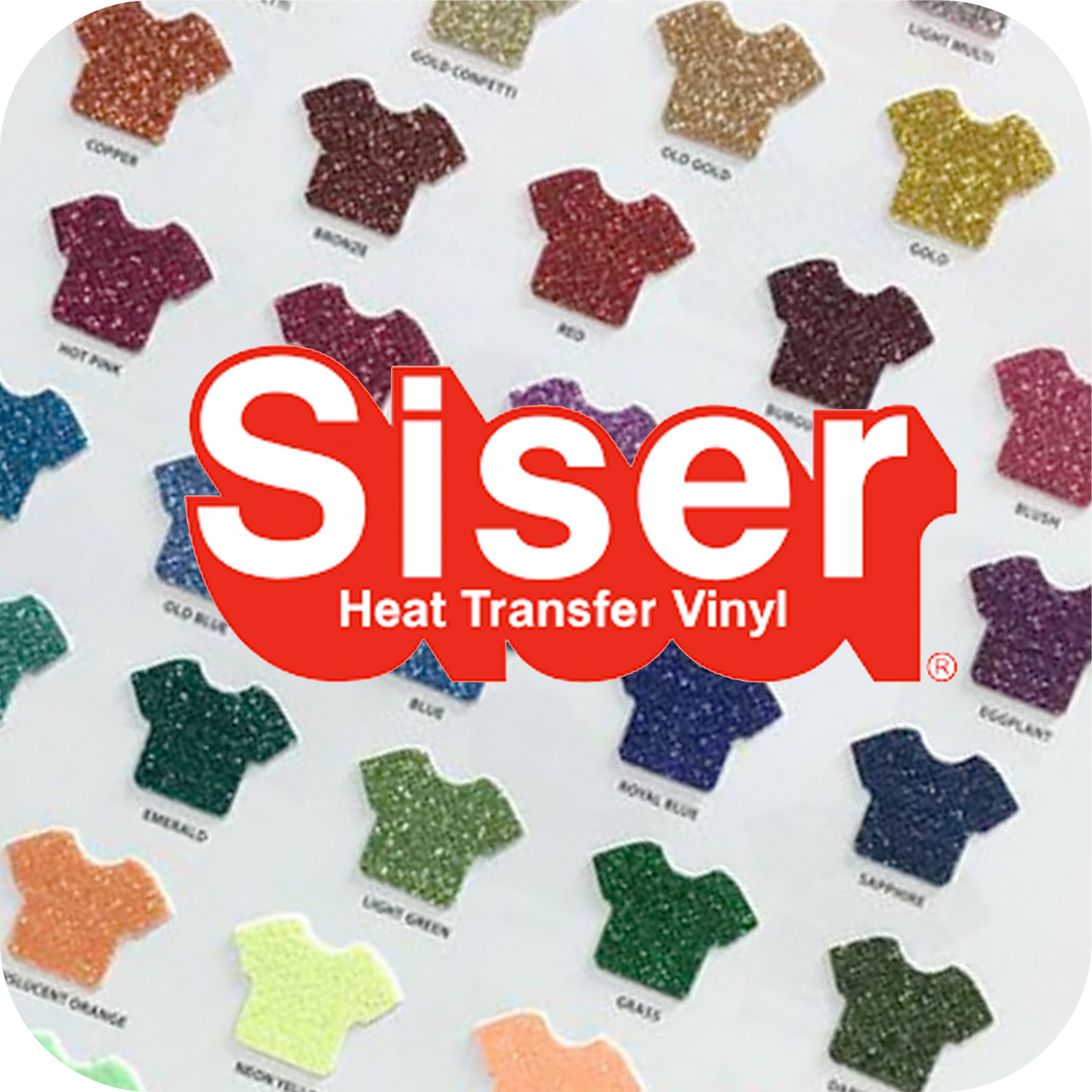 Easy Glitter - 12" x 20" Sheet Siser