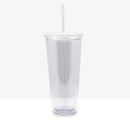 Acrylic Double Wall Tumbler  12oz,  16oz,  20oz