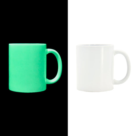 Luminescent Glow in the Dark Magic Mug - 10 oz Sublimation