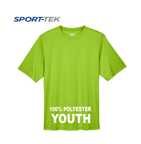 Sport-Tek®  YOUTH  polyester Short Sleeve