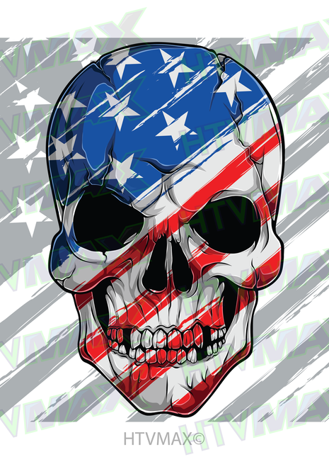 USA Skull
