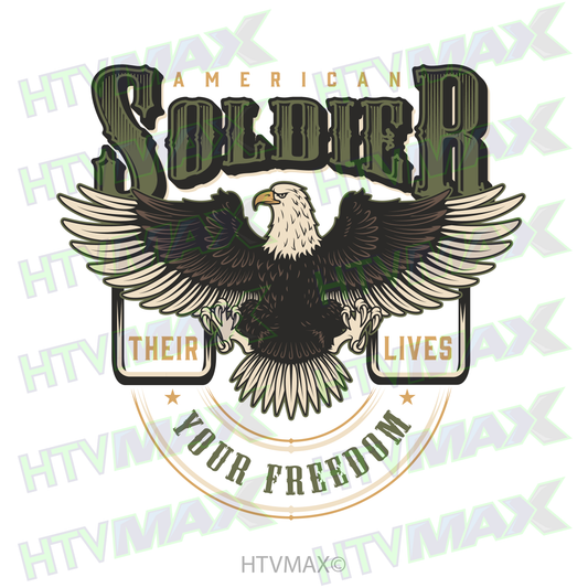 American Soldier Eagle