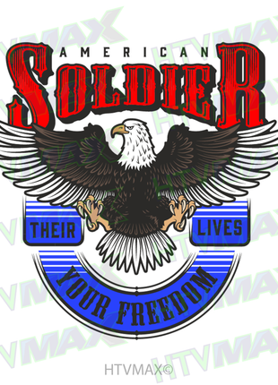 American Soldier Eagle