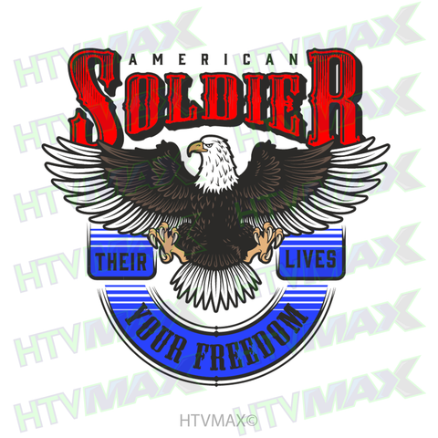 American Soldier Eagle