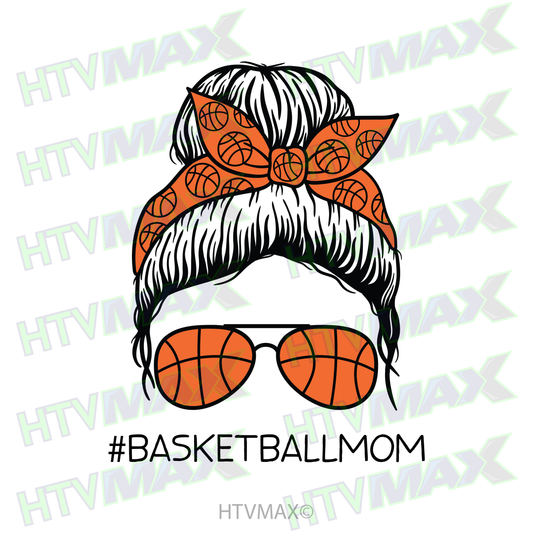 Basketball Mom Hair Bun