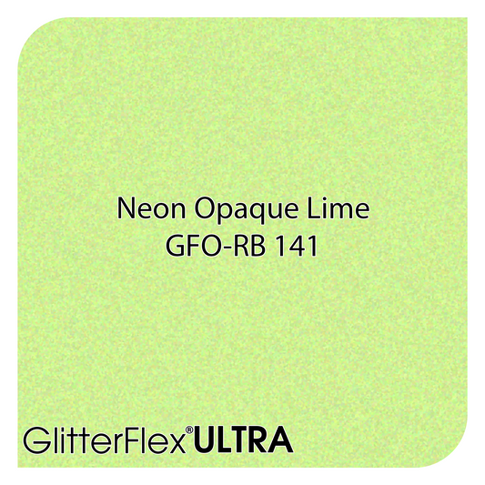 GLITTERFLEX® ULTRA NEON OPAQUES - 12" x 20" 10 Sheets