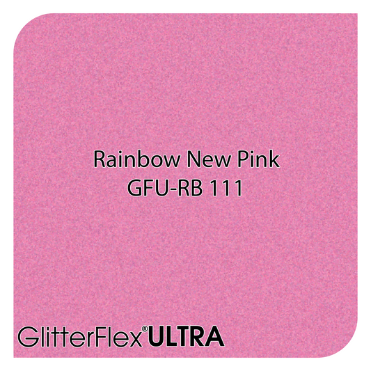 GLITTERFLEX® ULTRA RAINBOWS - 12" x 20" Sheet