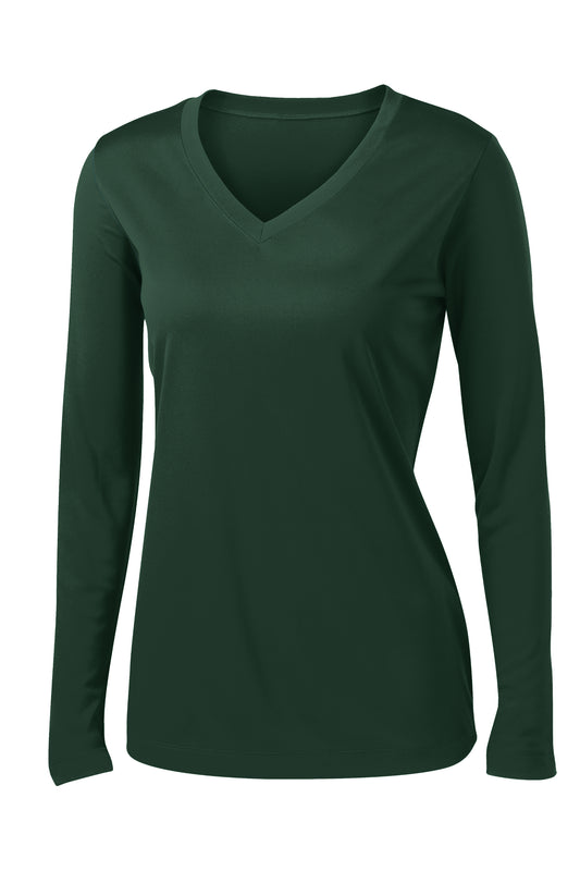 Sport-Tek® Women's Long Sleeve - Forest Green
