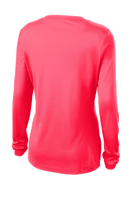 Sport-Tek® Women's Long Sleeve - Hot Coral