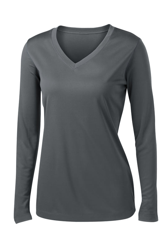 Sport-Tek® Women's Long Sleeve - Iron Grey
