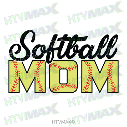 Softball Mom Text