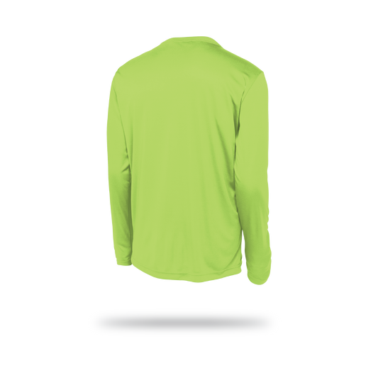 Sport-Tek® Men's - Long Sleeve Lime Shock