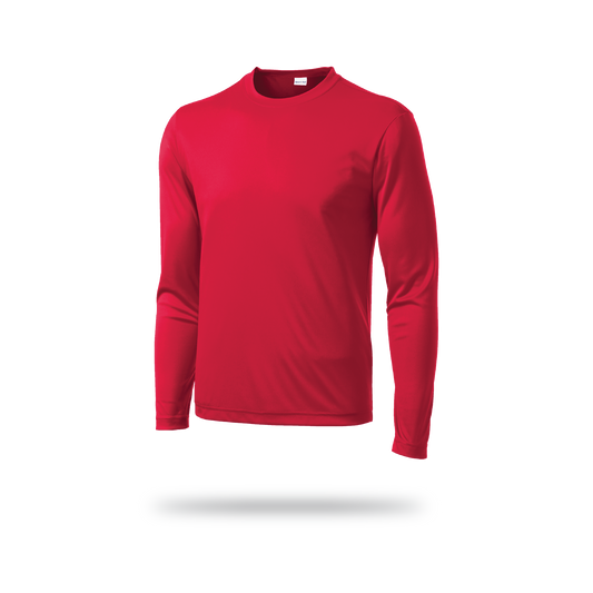 Sport-Tek® Men's - Long Sleeve True Red