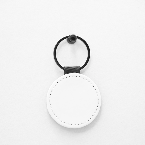 Black Sublimation Keychain