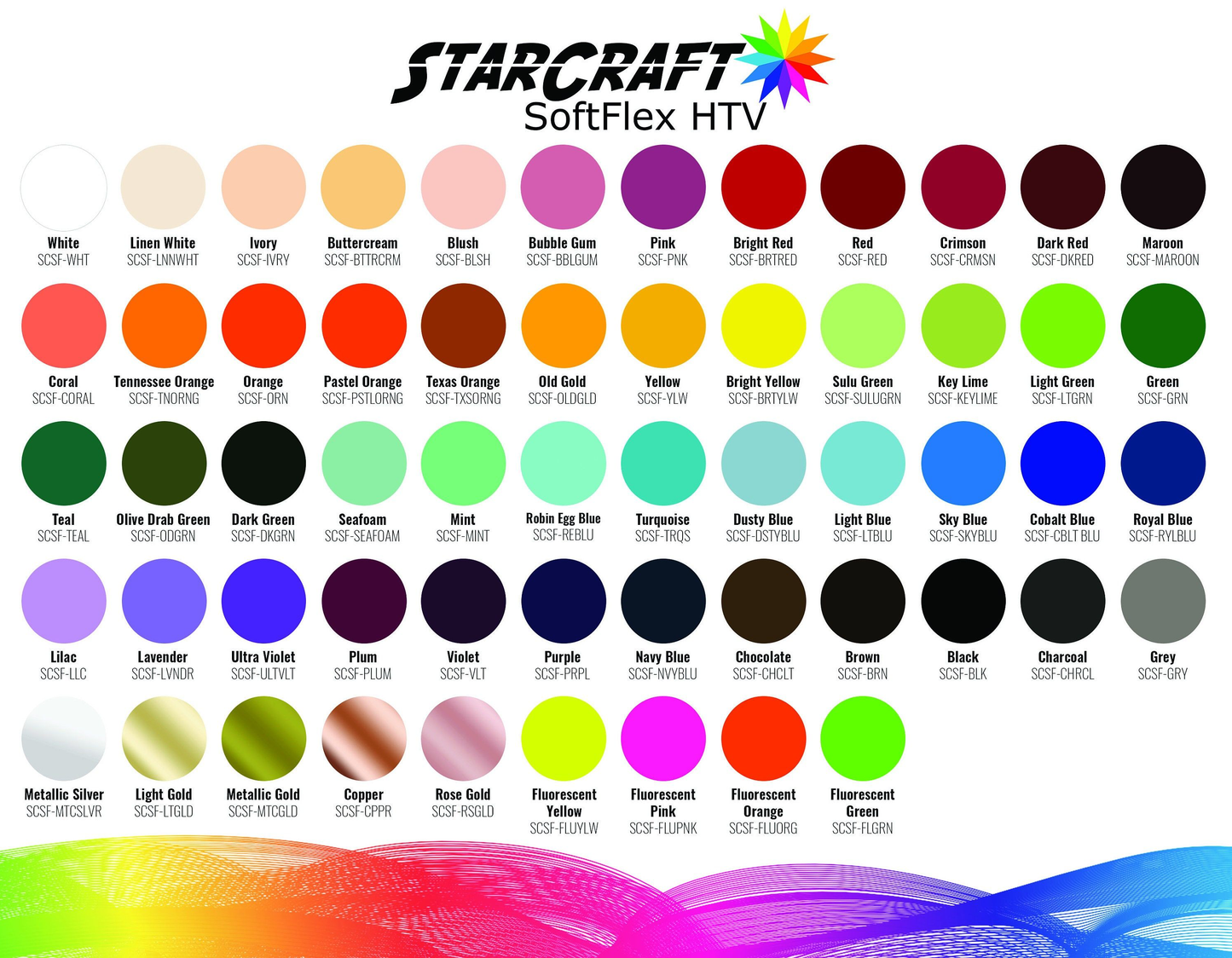StarCraft SoftFlex™ HTV  12" x 12" sheets
