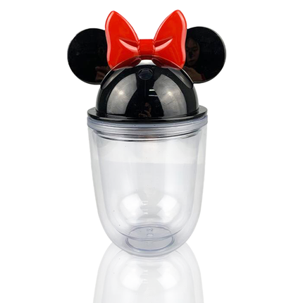 Girl Mouse Ears Acrylic Cup 10oz