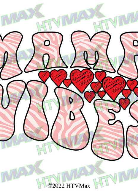 Mom Vibes Pink Zebra